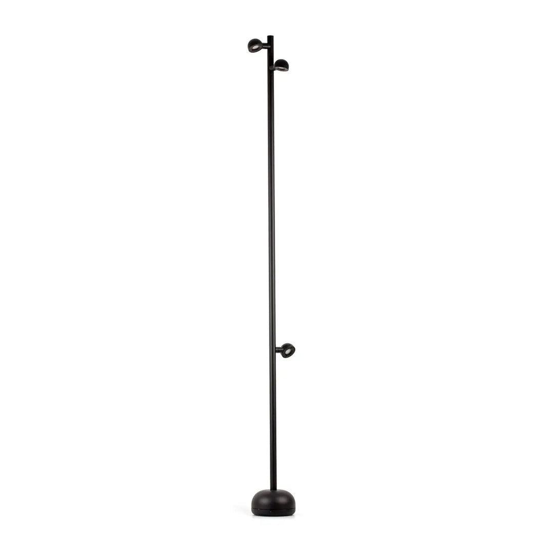 Lampadaire extérieur Brot fixe noir de Faro Barcelona