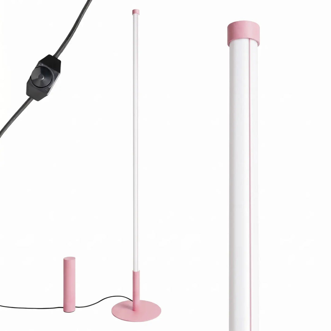 Lampadaire TRANG rose détail du câble