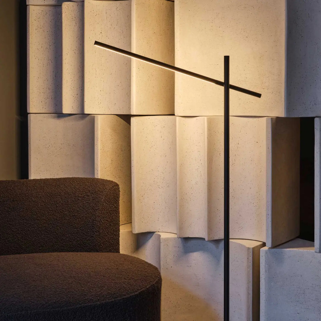 Lampadaire design Tubs dans un intérieur