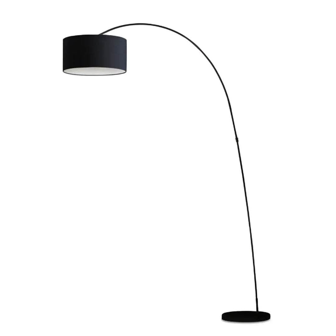 Lampadaire Papua noir de Faro Barcelona