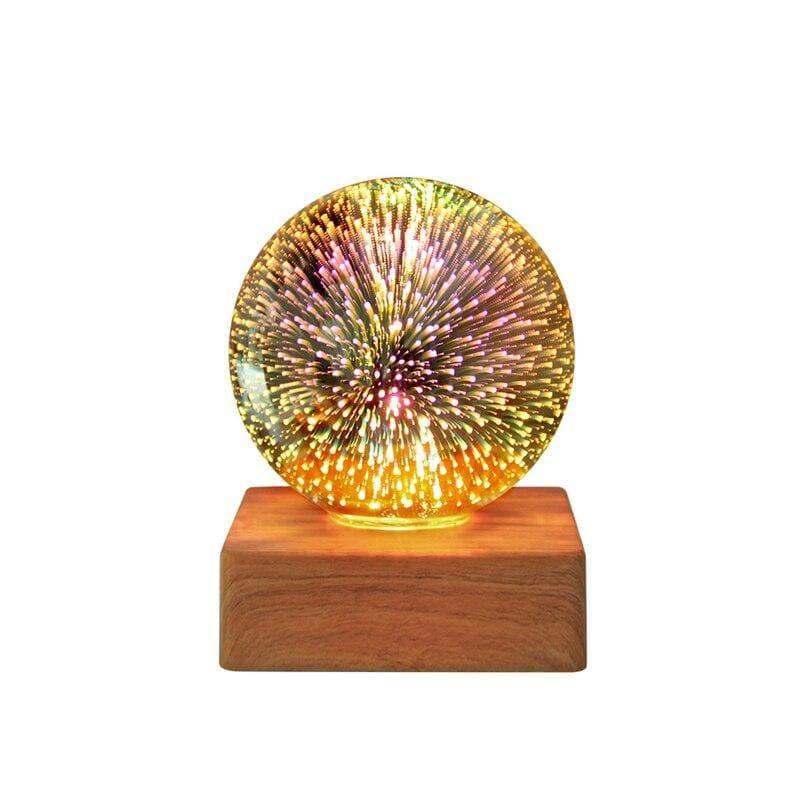     lampe-boule-a-poser-multicolore