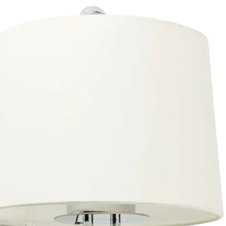 Détail de la lampe de chevet Montreal blanche