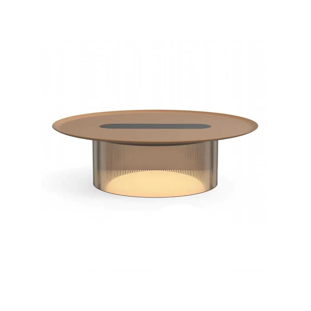 Lampe de table Carousel à plateau de recharge sans fil