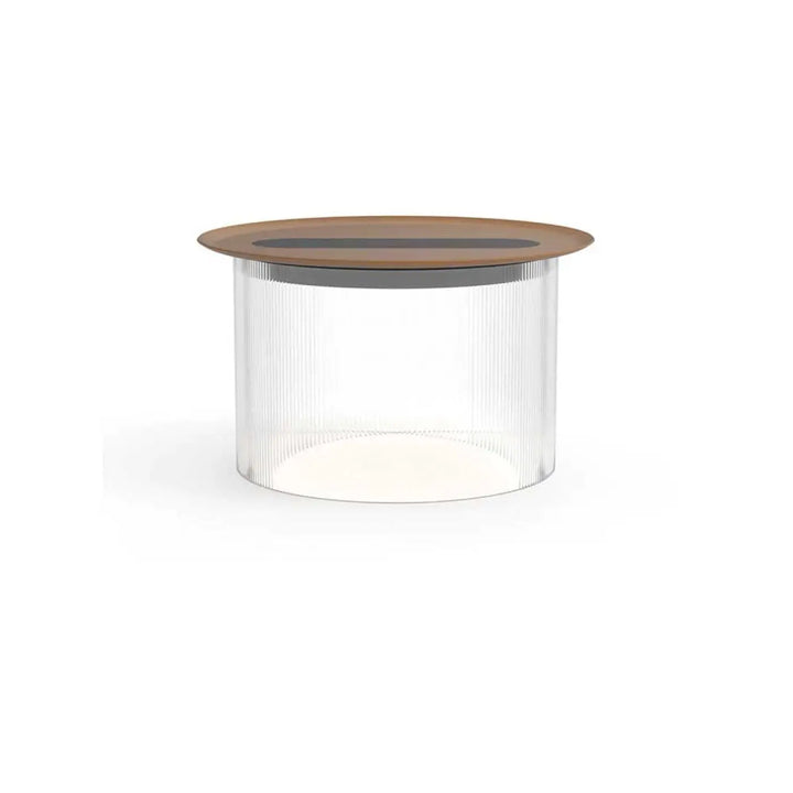Lampe de table Carousel à plateau de recharge sans fil