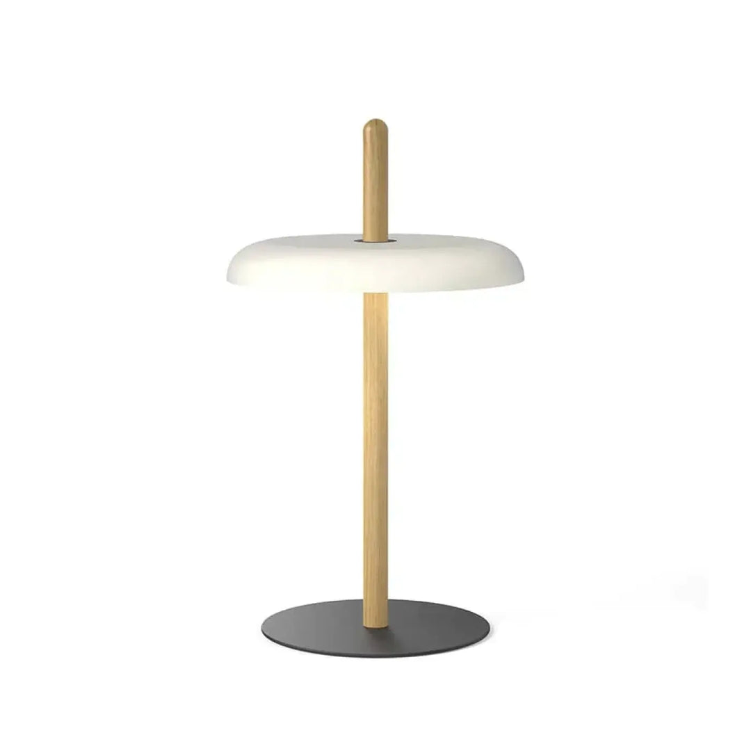 Lampe Nivél rechargeable sur pied en bois massif