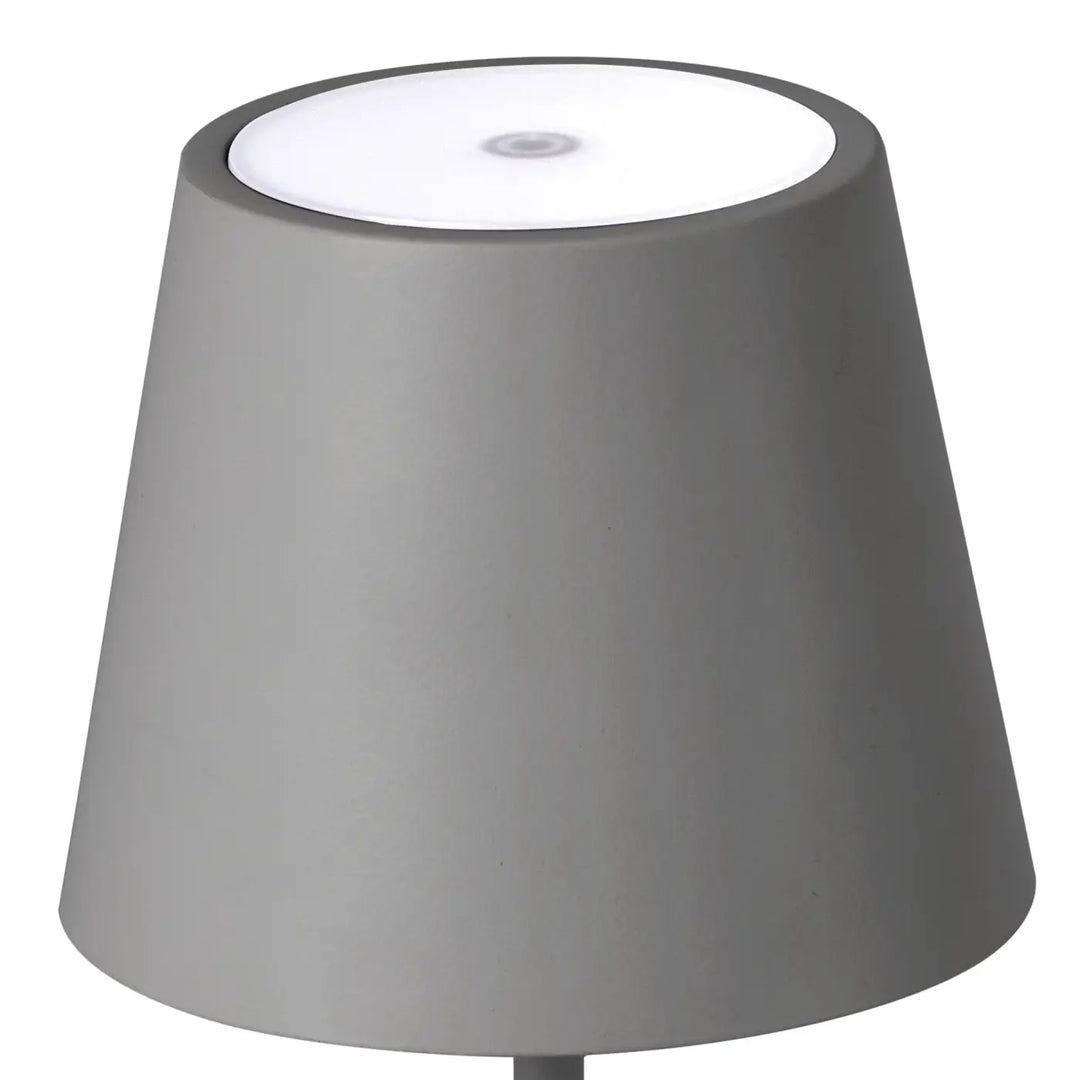 Détail de la lampe Toc 380 grise
