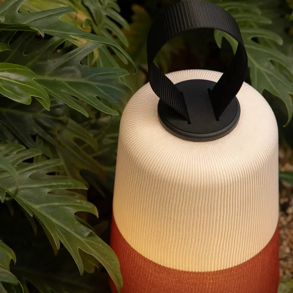 Détail de la housse de la lampe Muna