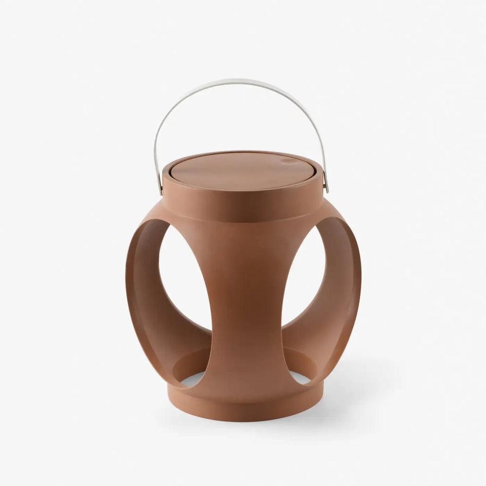 Lampe portable Candela finition terracotta de Faro Barcelona