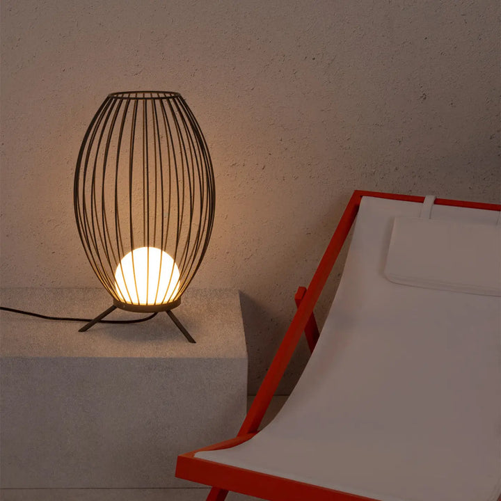 Lampe extérieure Cage de Faro Barcelona en situation