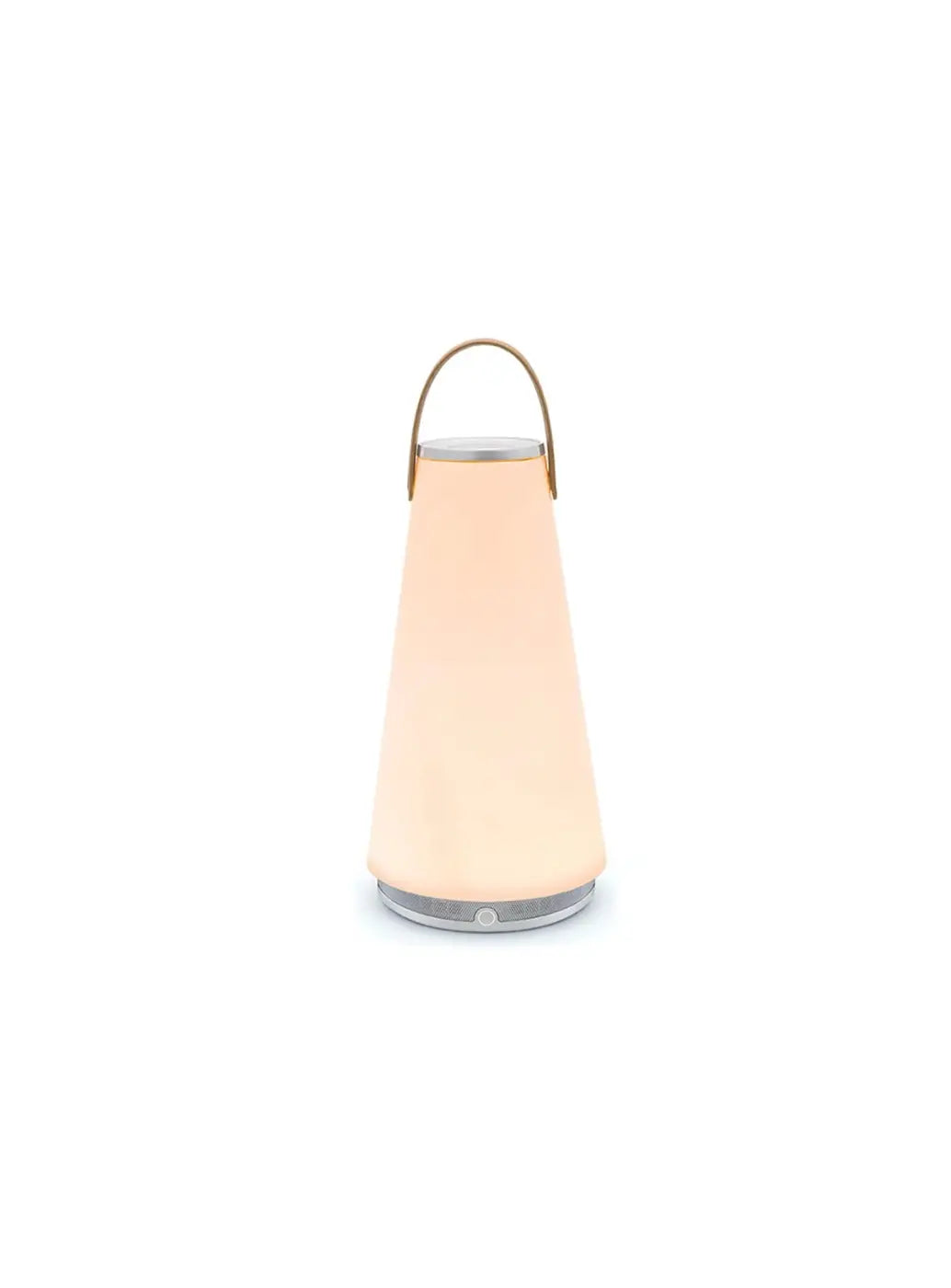 Lampe sans fil UMA argent à enceinte Bluetooth