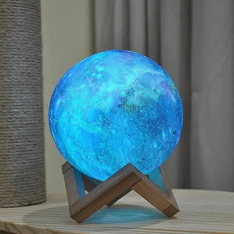 Lampe Galaxie Multicolore à Effet 3D en Acrylique