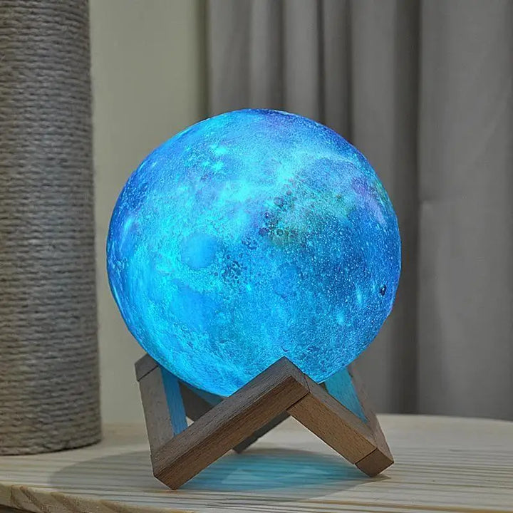 Lampe Galaxie Multicolore à Effet 3D en Acrylique