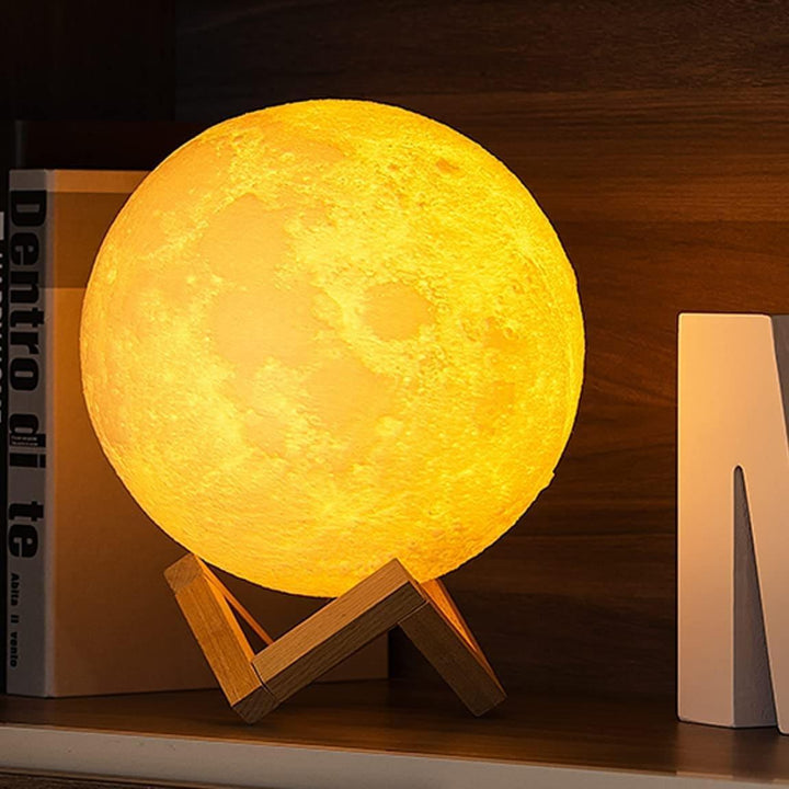 lampe lune lévitation