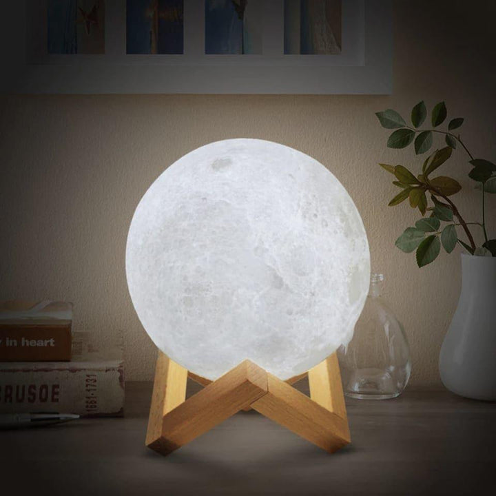 lampe lune levitation
