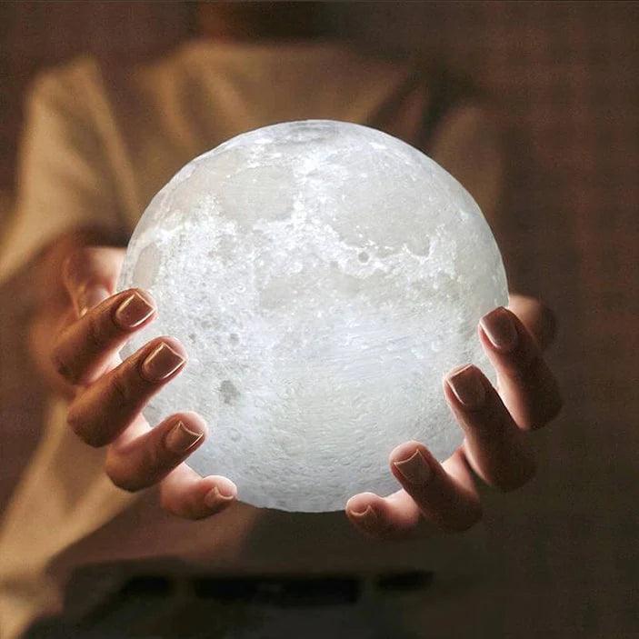 lampe lune personnalisée 