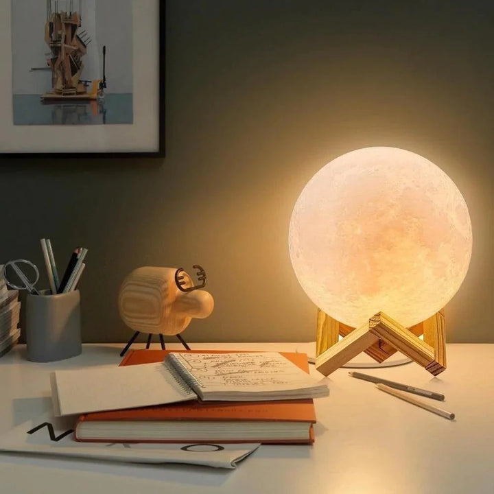 lampe lune magnétique