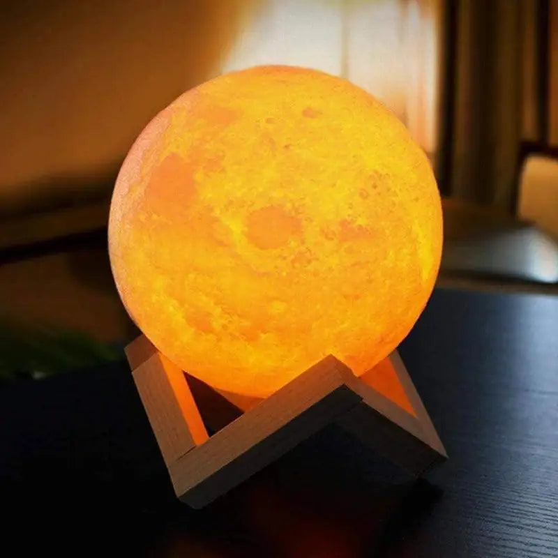 Lampe Lune 3D Sphère Multicolore Éclairage LED
