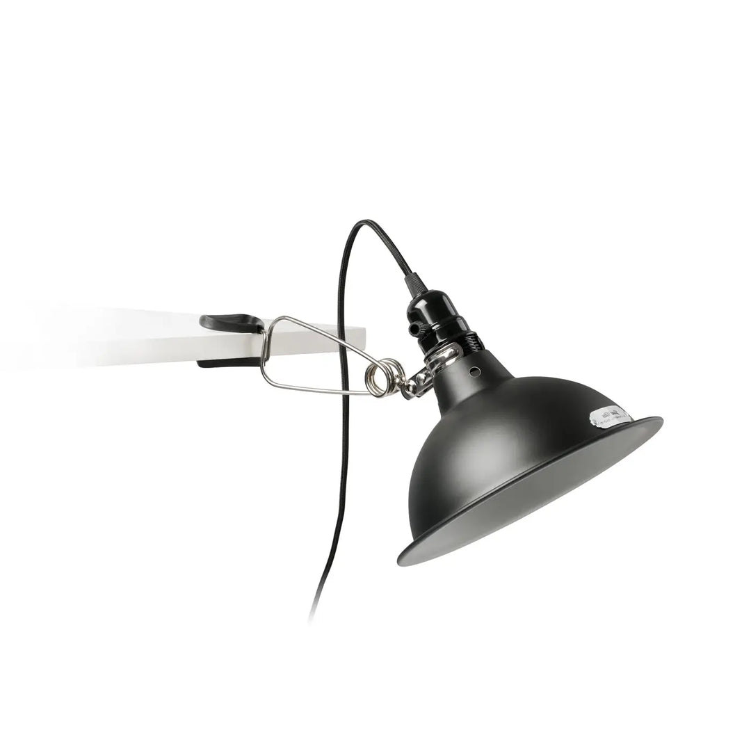 Lampe à pince Pepper noire de Faro Barcelona