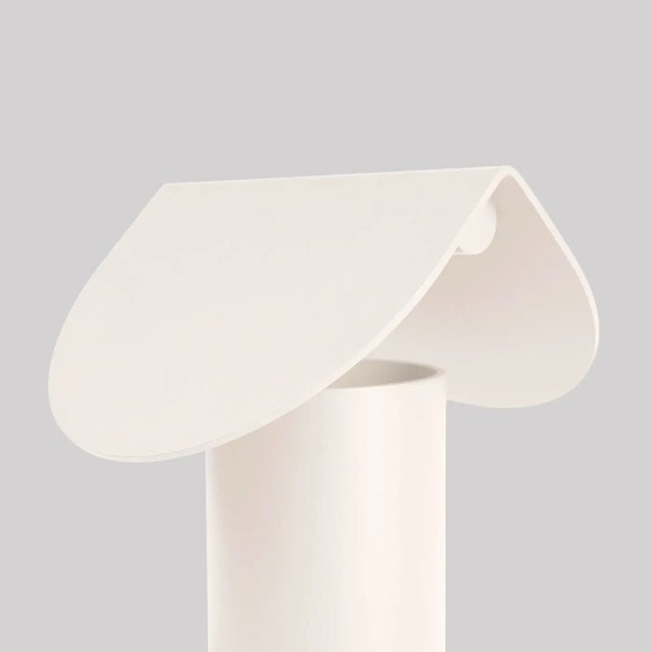 Lampe à poser BISCUIT beige détail de l'abat-jour