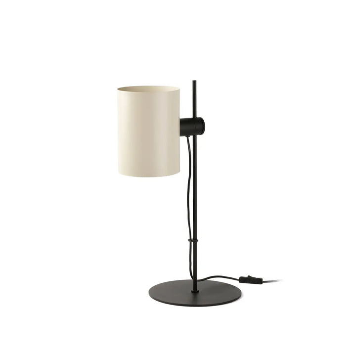 Lampe de table Guadalupe noire et beige de Faro Barcelona