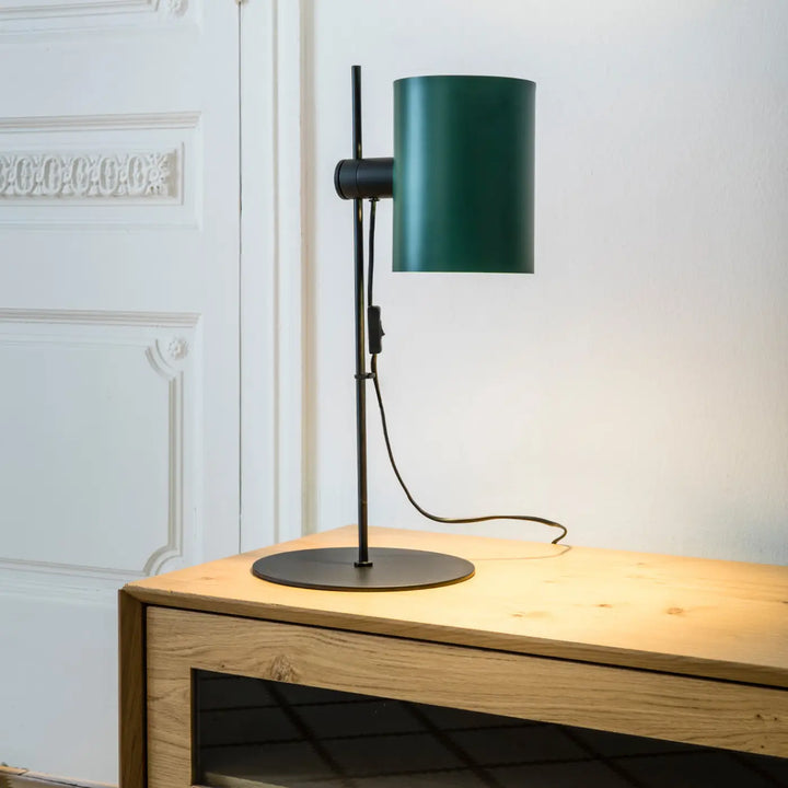 Lampe Guadalupe verte dans un intérieur