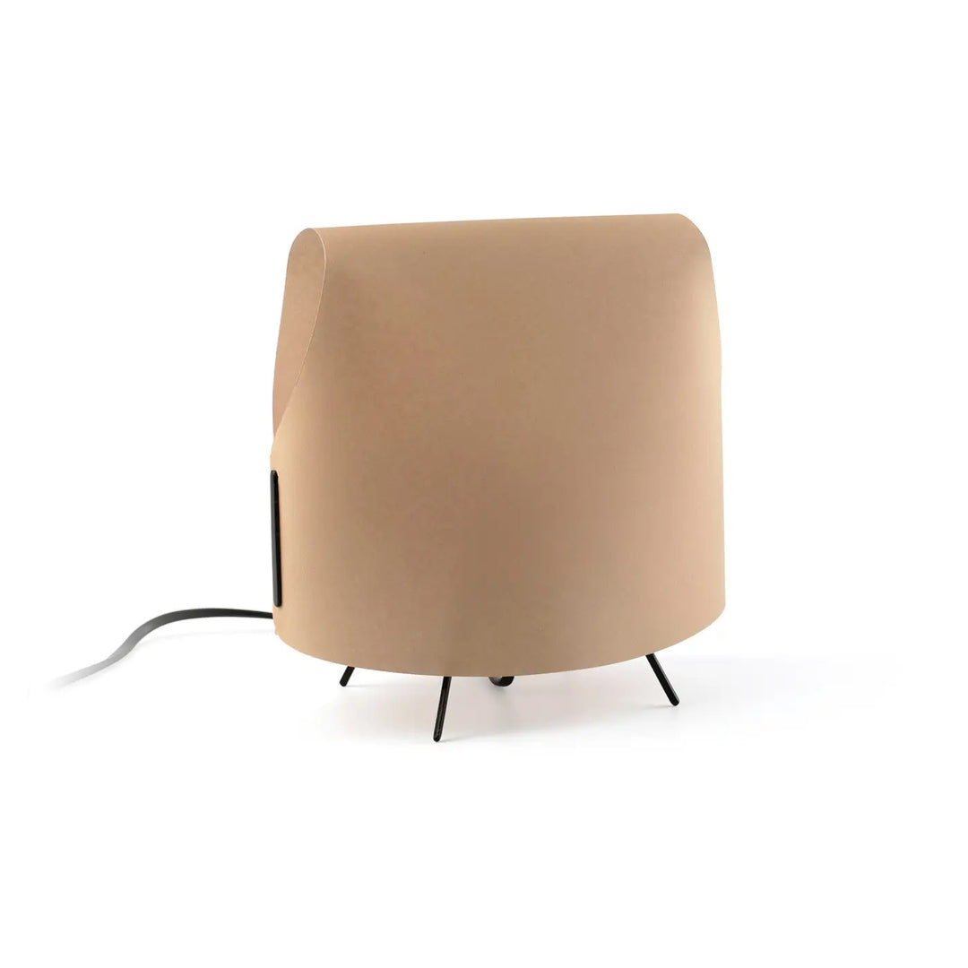 Lampe de table Luang XS abat-jour camel de Faro Barcelona