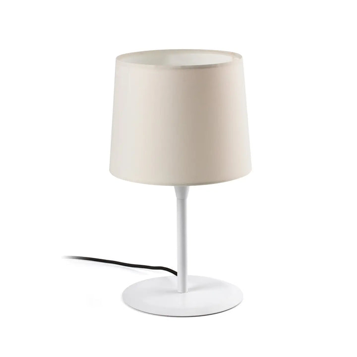 Lampe de table Conga abat-jour beige de Faro Barcelona