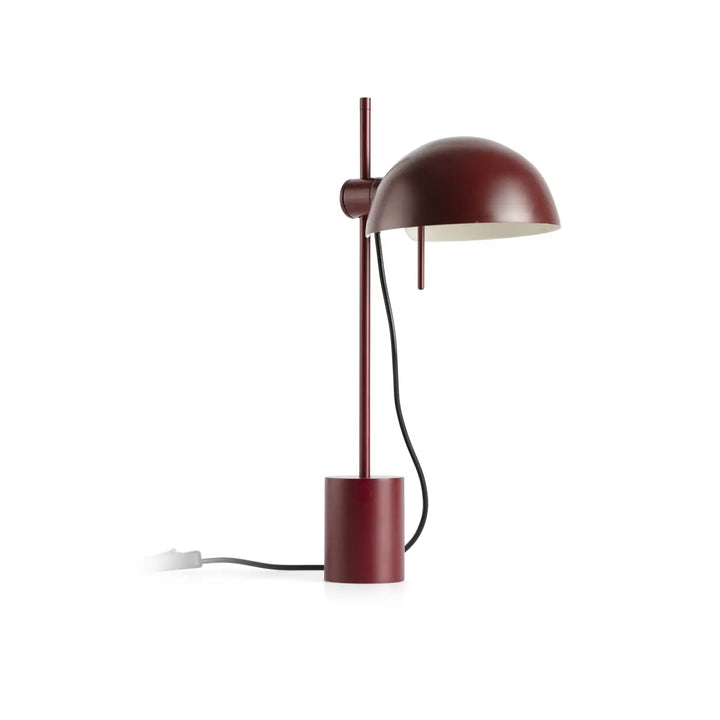 Lampe de table Matilda grenat de Faro Barcelona