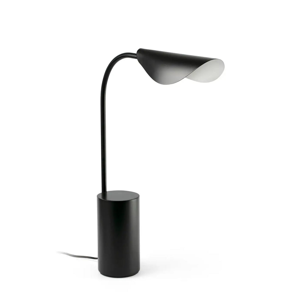 Lampe de table Liggera noire de Faro Barcelona