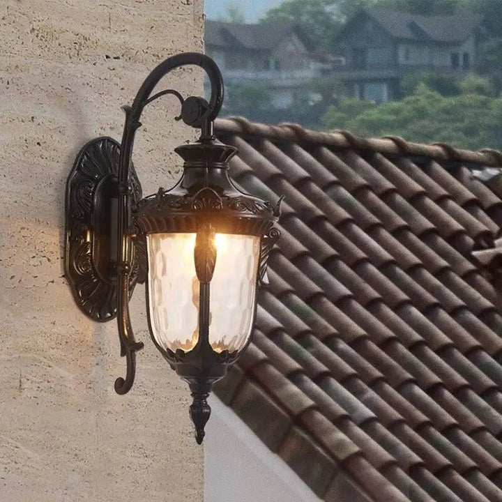 Luminaire Extérieur Vintage Design En Aluminium