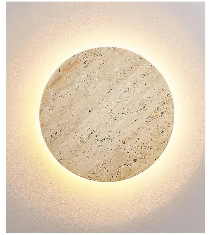 Luminaire extérieur waterproof moderne en pierre naturelle design
