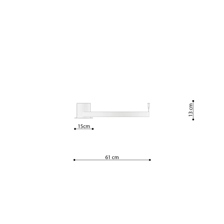 Plafonnier rio 55 doré avec modules led et efficacité lumineuse élevée au design minimaliste moderne rectangulaire