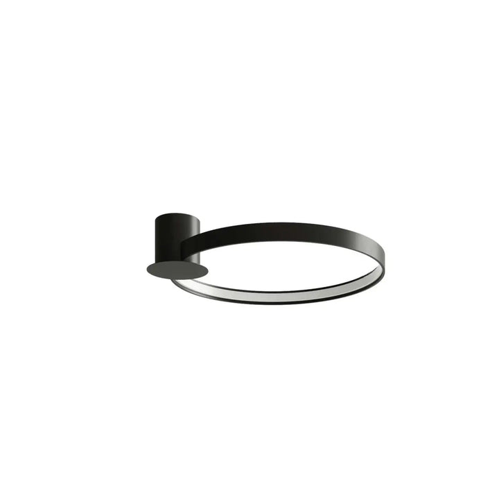Luminaire plafonnier rio 78 4000k noir avec modules led et design unique offrant une efficacité lumineuse élevée
