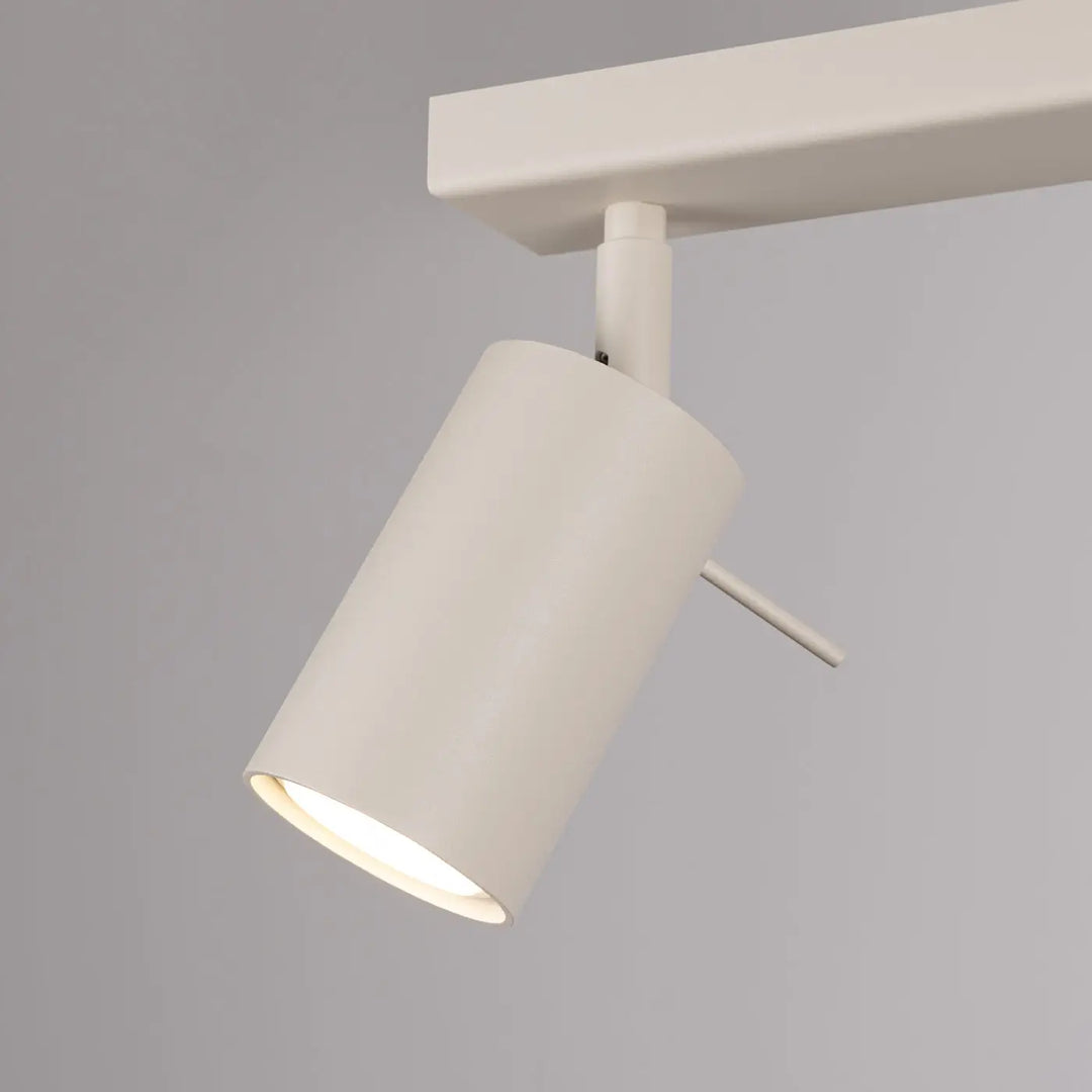 Luminaire plafonnier ring 6l beige lampe ring en aluminium avec éclairage flexible et design minimalisme moderne