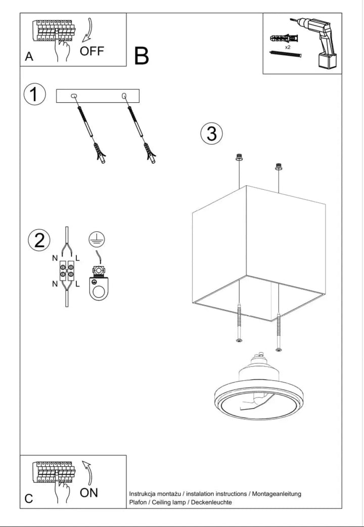 Plafonnier blake blanc avec forme minimaliste et lampe circulaire intégrée pour un plafonnier moderne élégant