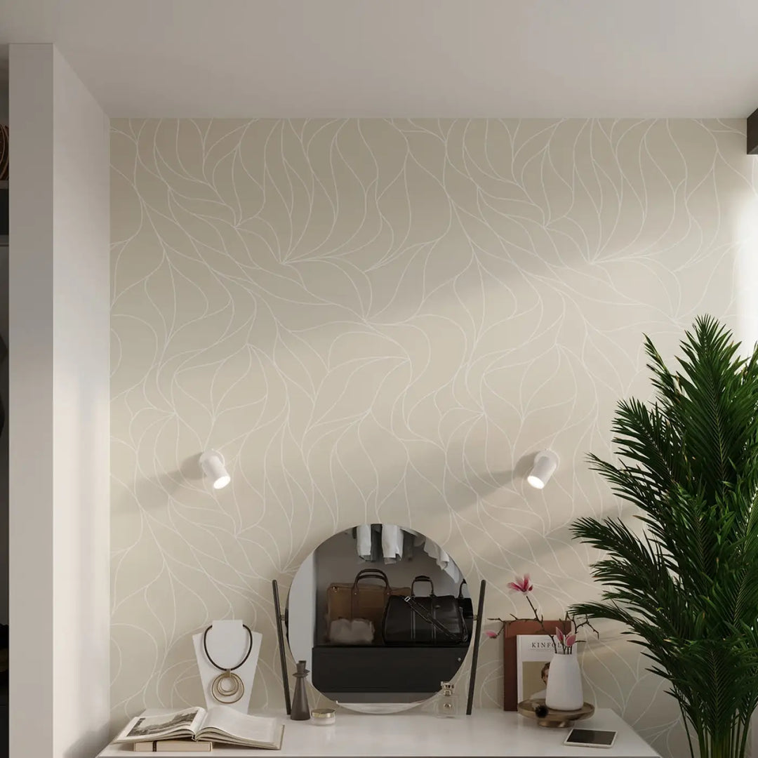 Plafonnier lemmi 3 blanc avec cadre métallique fin et design minimaliste pour une lumière conviviale module led