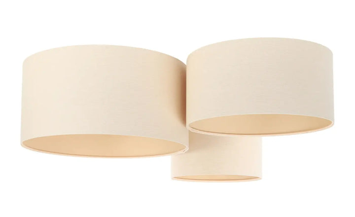 Plafond Trio Boho – Ecru/Creme white