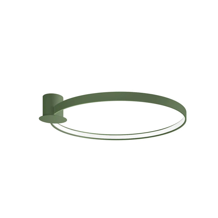 Luminaire plafonnier collection rio vert olive avec design moderne et finition minimaliste pour éclairage intérieur
