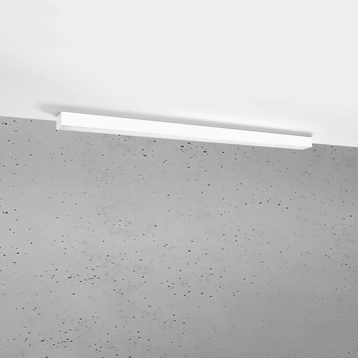 Luminaire plafonnier pinne 118 3000k blanc avec module led rectangulaire pour paramètres d’éclairage bureau à domicile