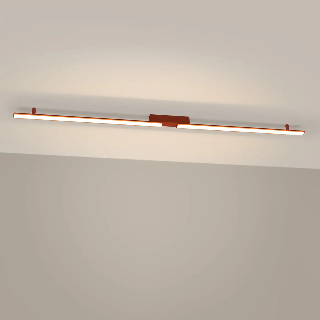 LAGOM ceiling light, ochre red, 3000K