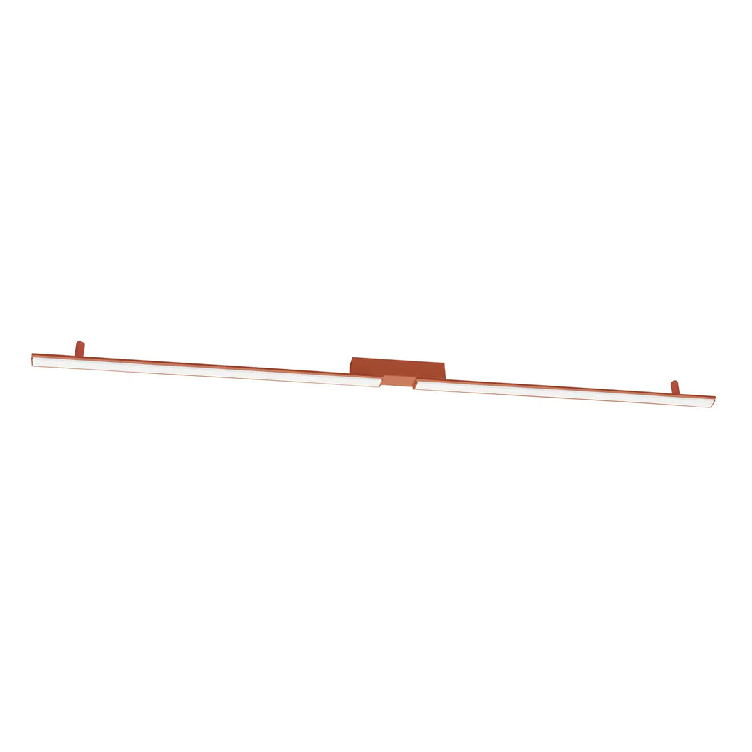 LAGOM ceiling light, ochre red, 3000K
