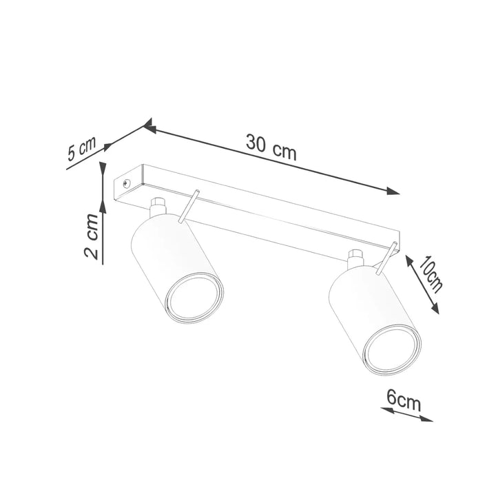 Luminaire plafonnier ring 2 beige minimalisme moderne avec lampe ring cylindrique pour éclairage flexible intérieur