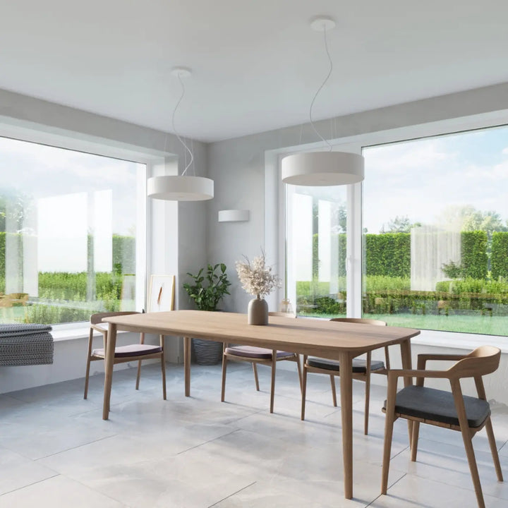 Luminaire plafonnier skala 30 blanc avec design minimaliste pour une décoration élégante et plafond skala contemporain
