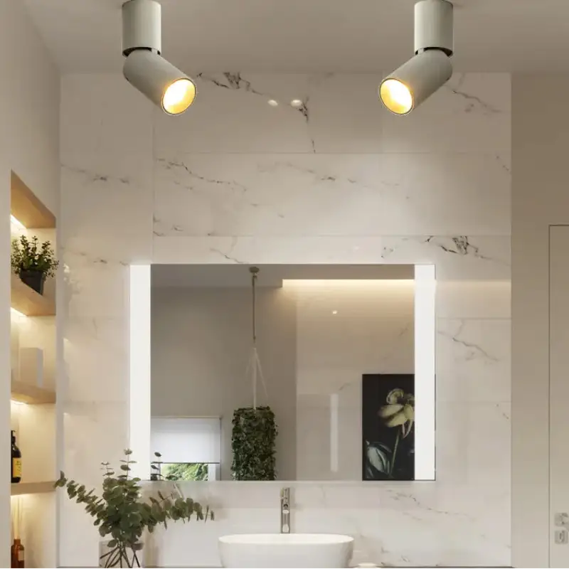 Luminaire plafonnier spot led moderne design minimaliste