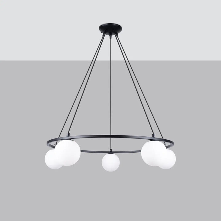 Lustre noir éteint
