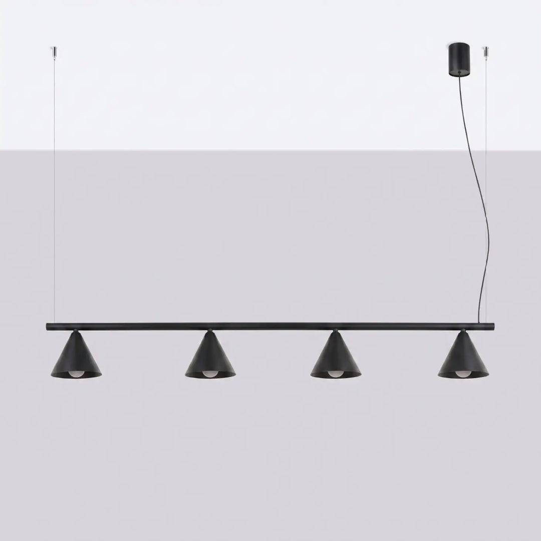 Lustre noir éteint