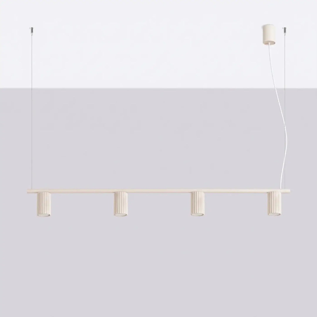 Lustre beige éteint
