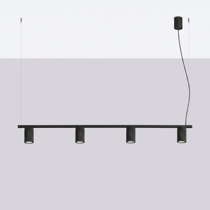 Lustre noir éteint