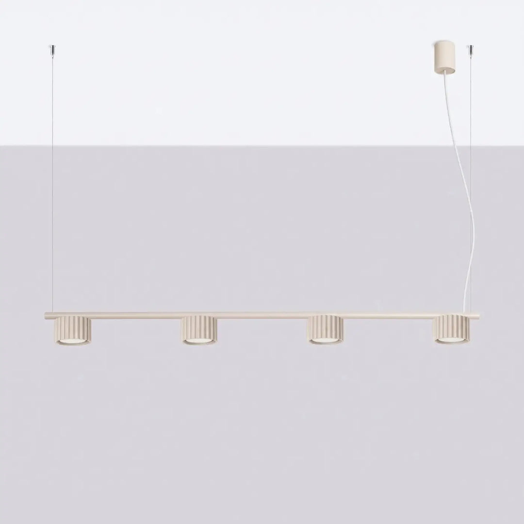 Lustre beige éteint