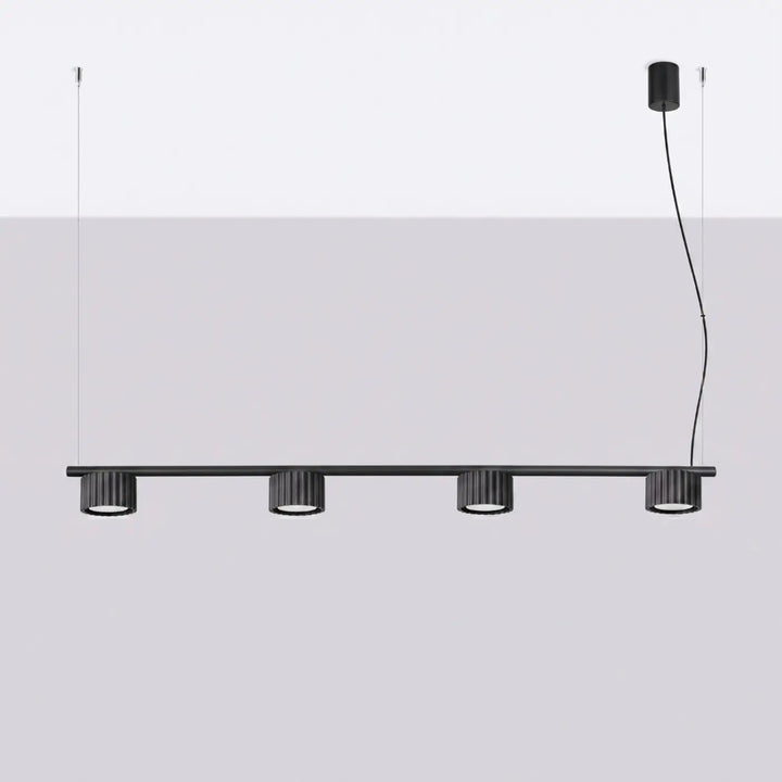 Lustre noir éteint